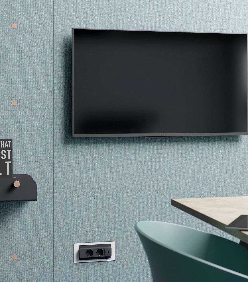 Trennwandsystem CLAMP