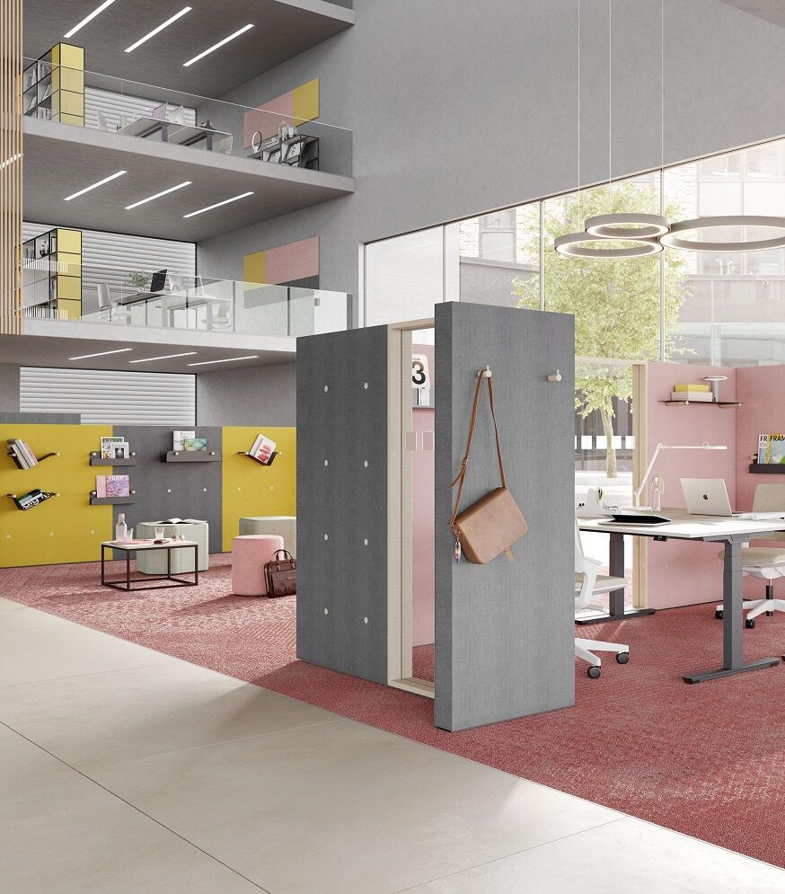 Trennwandsystem CLAMP